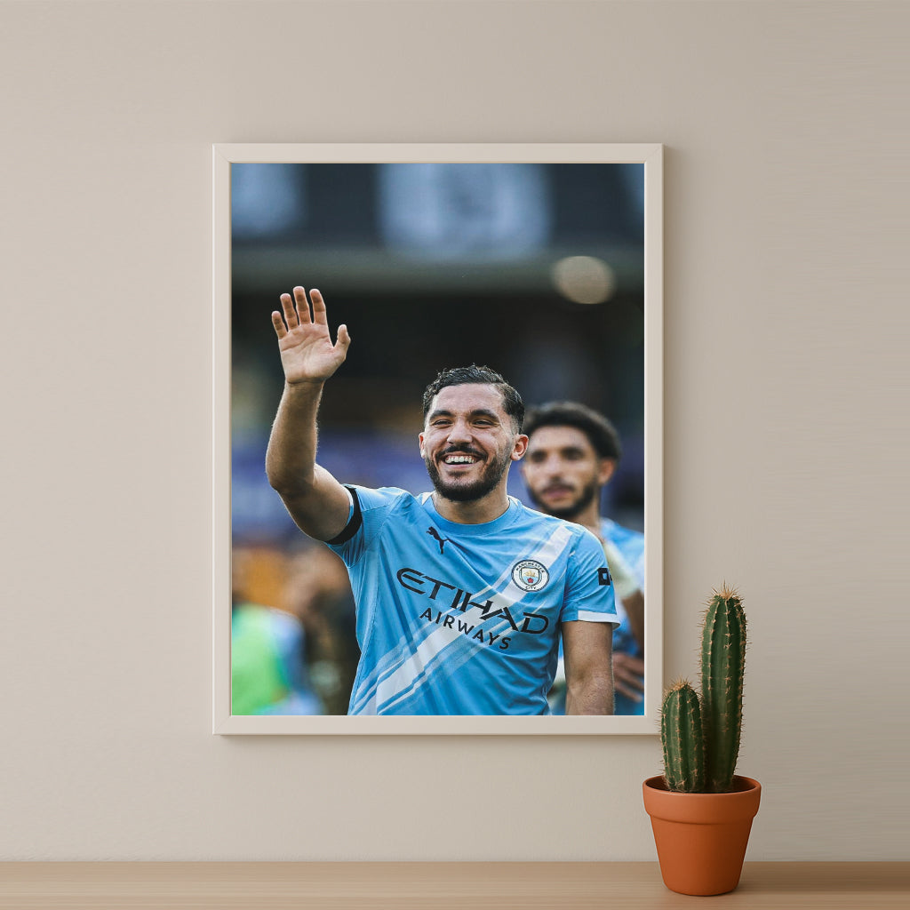 Poster Manchester City - Rayan Cherki