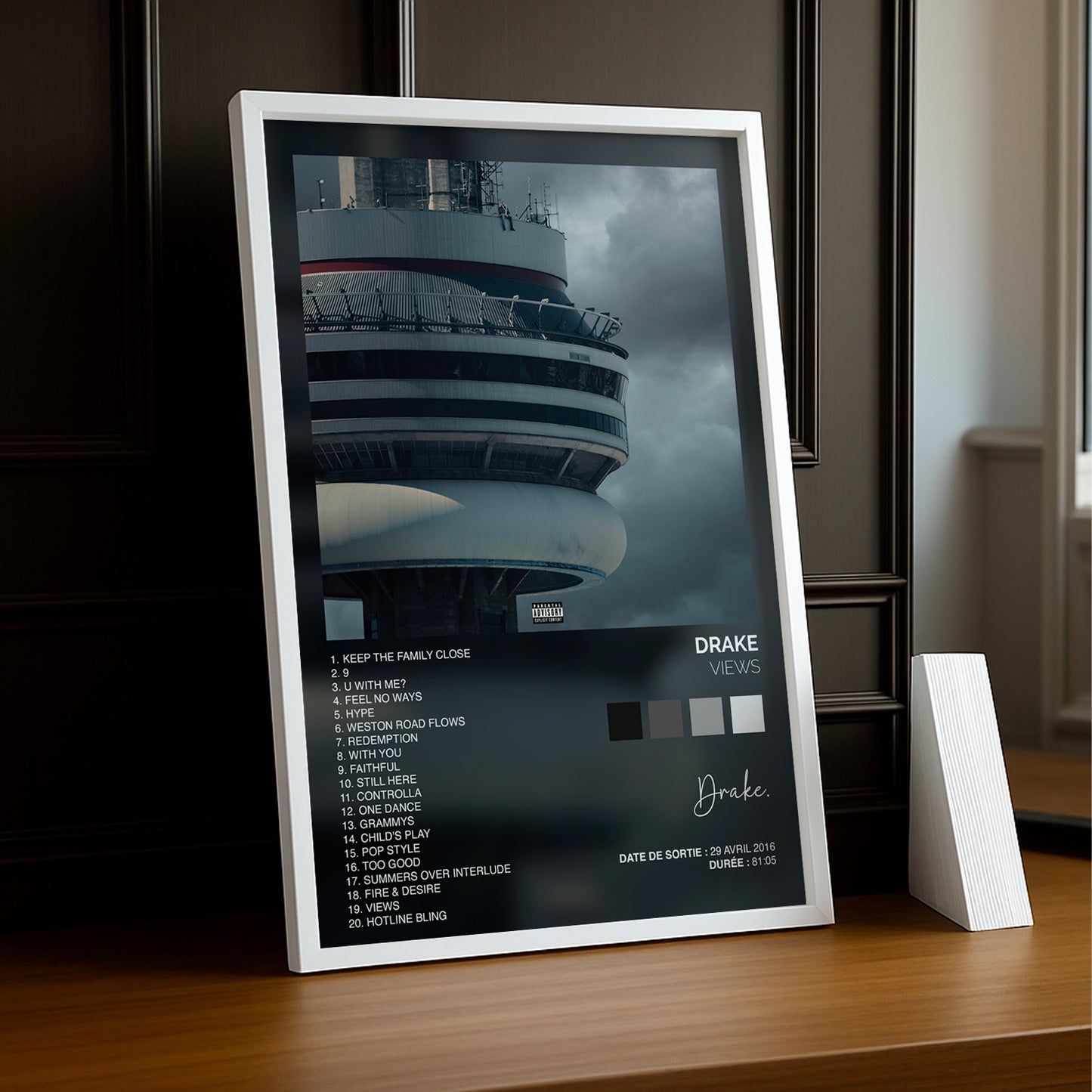 Poster Drake - Album Views