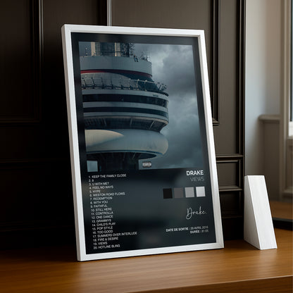 Poster Drake - Album Views