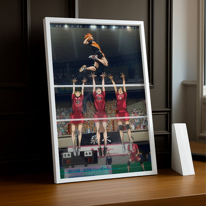 Cadre photo Volley-Ball - Haikyu Shoyo Spike