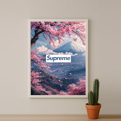 Poster Supreme - Mont Fuji