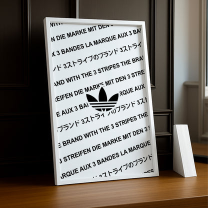 Cadre photo Adidas - 3 Stripes