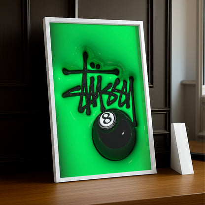 Cadre photo Stüssy - 3D Vert