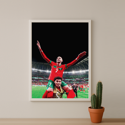 Maroc Foot - Cadre photo
