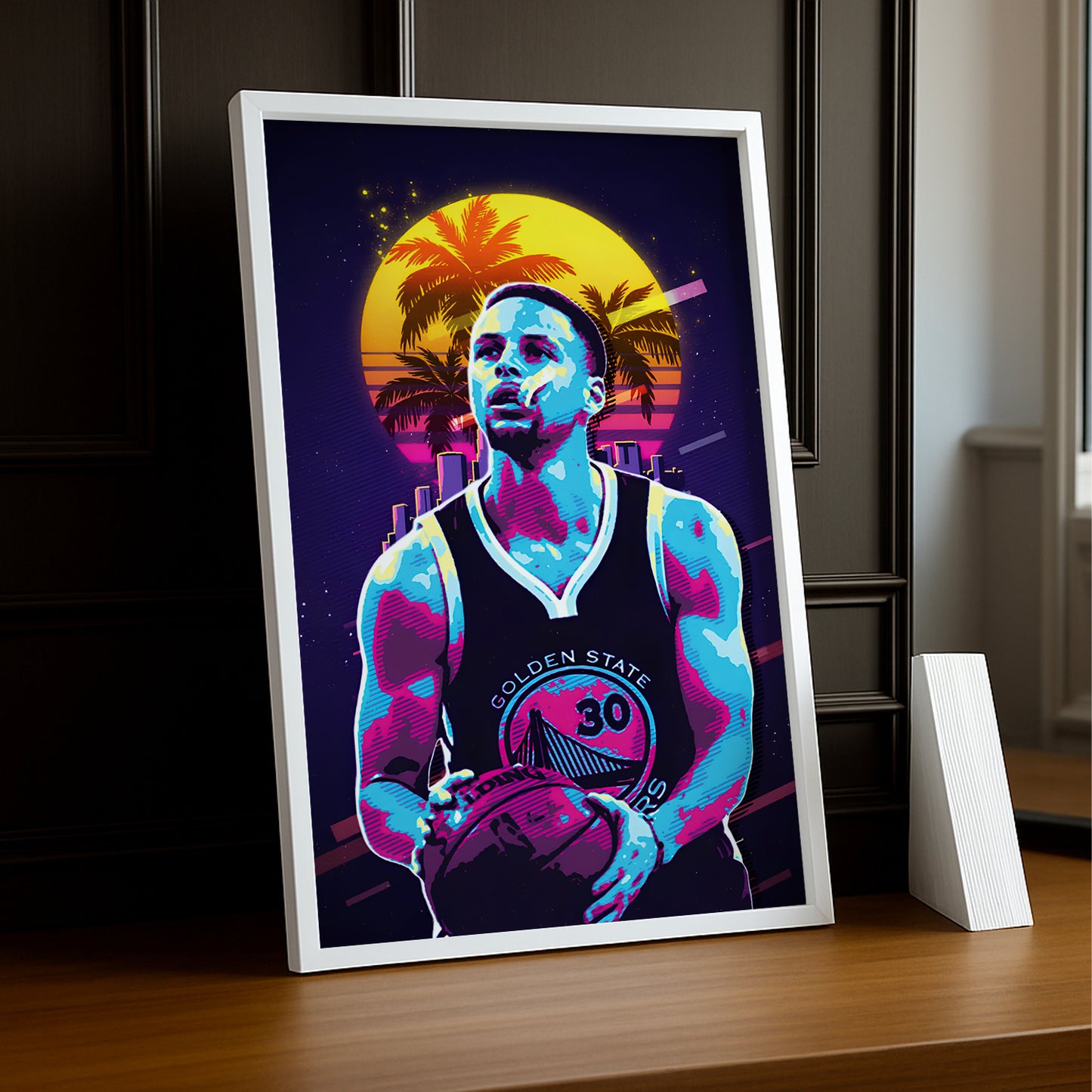 Cadre photo Stephen Curry NBA