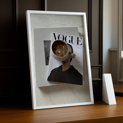 Cadre photo Vogue - Coffee
