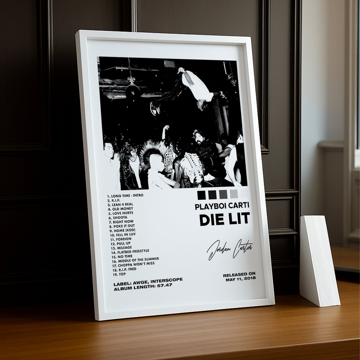 Cadre photo Carti Die Lit