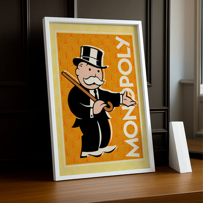 Monopoly Orange - Poster