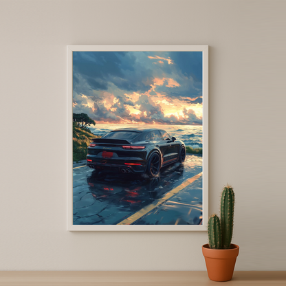 Porsche Cayenne - Poster