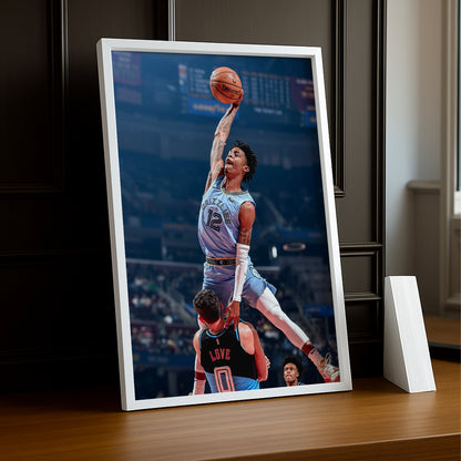 Cadre photo NBA - JA Morant Dunk