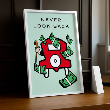 Monopoly Never look back - Cadre photo