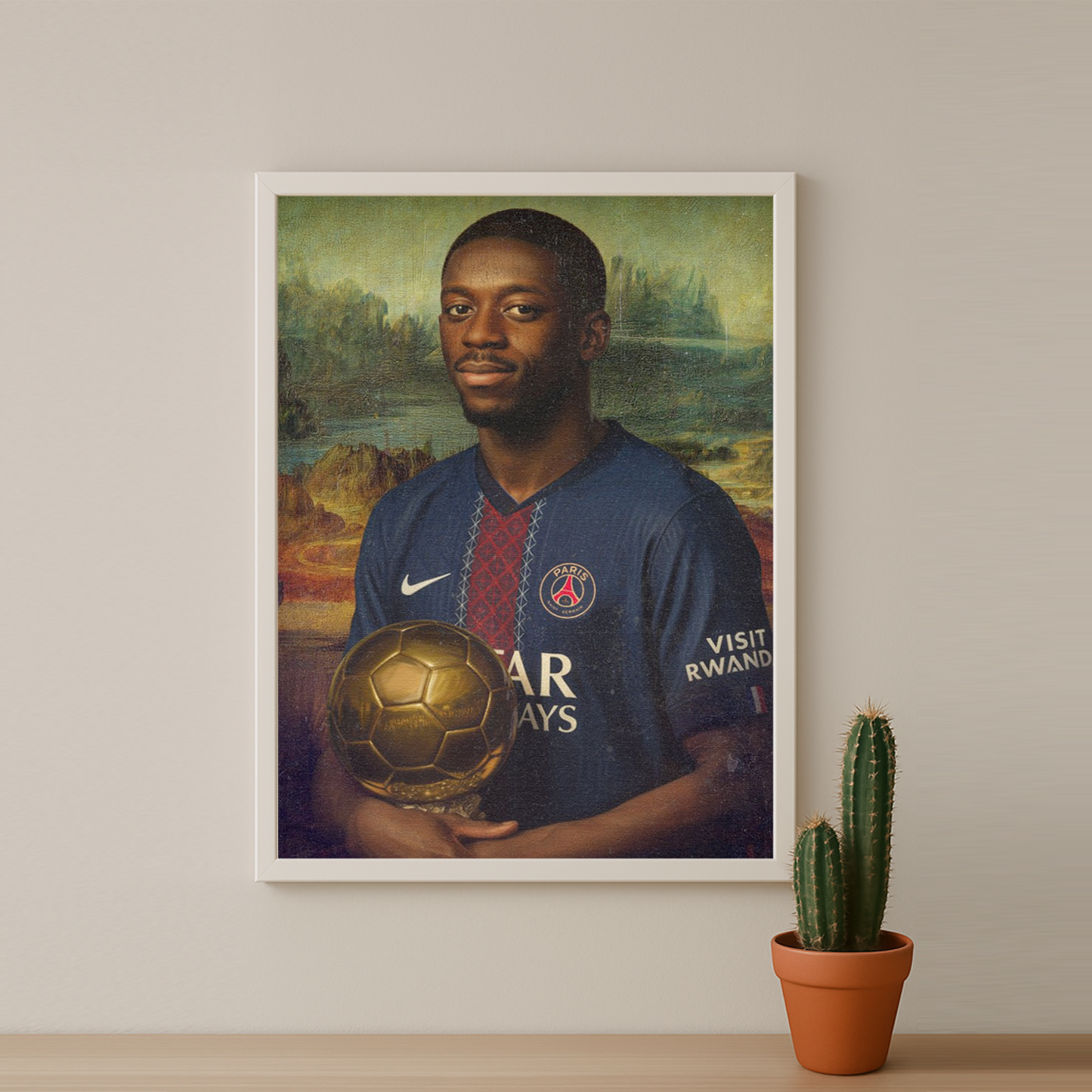 Poster Ballon d'Or - Ousmane Dembélé