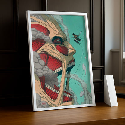 Cadre Photo Attack On Titan - Titan Colossale