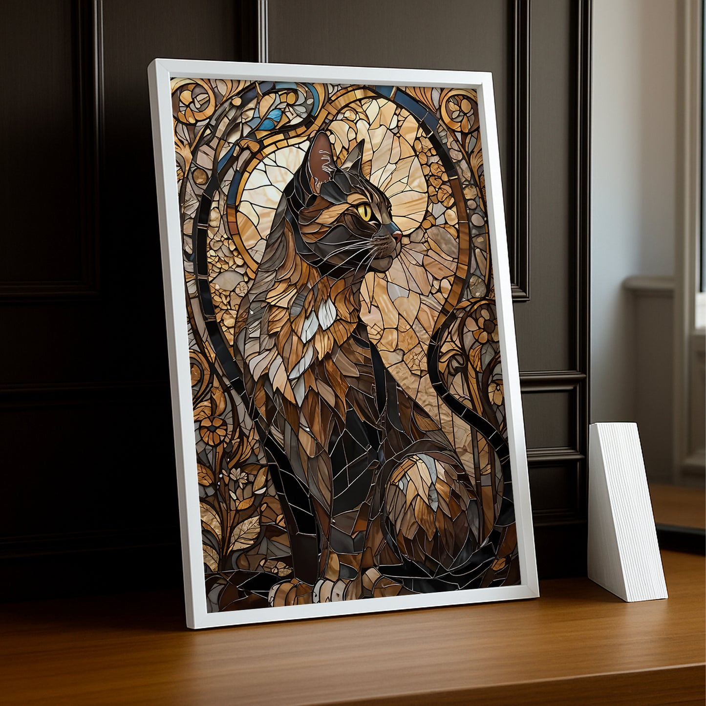 Cadre photo Cat Art