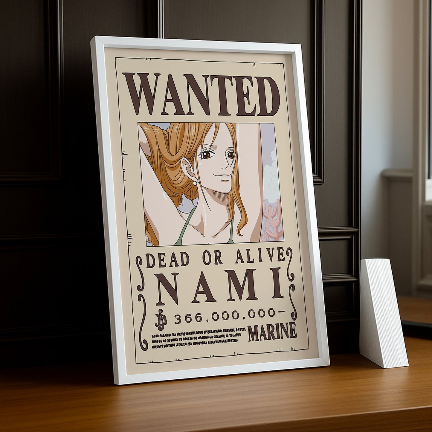 Cadre photo One Piece - Wanted Nami
