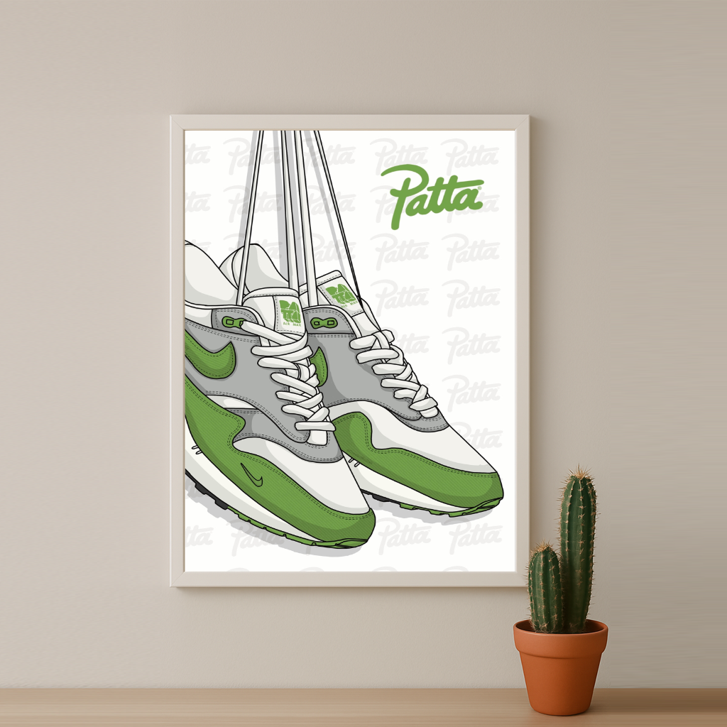 Poster Nike Patta vert