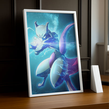 Cadre photo de Mewtwo Pokémon