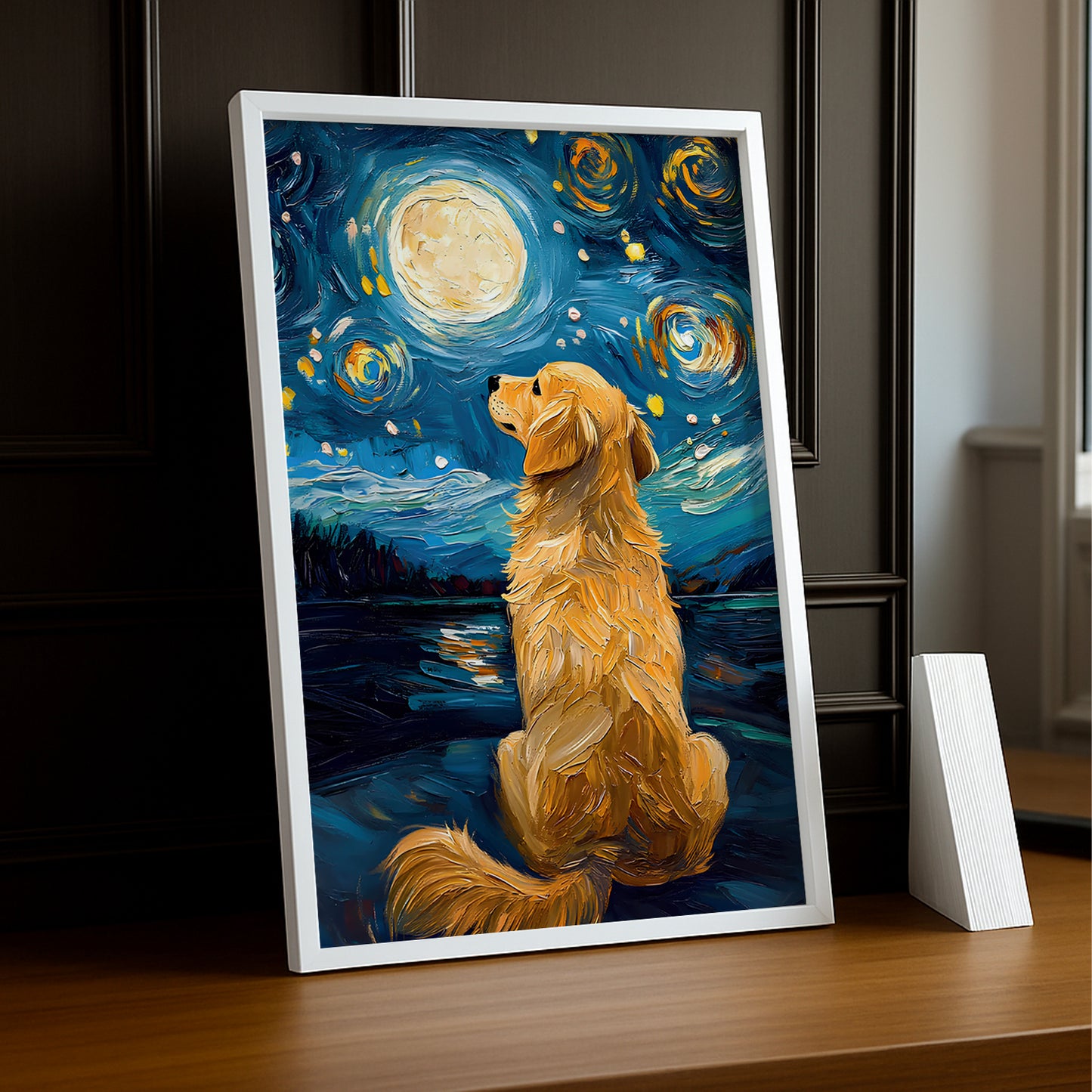 Portrait de chien - Poster