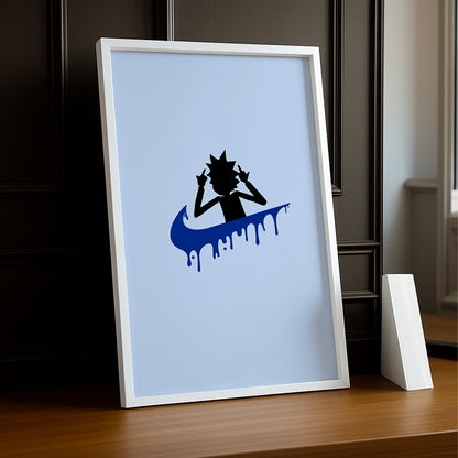 Poster Nike Rick & Morty