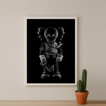 Poster Kaws - Companion Terrifiant