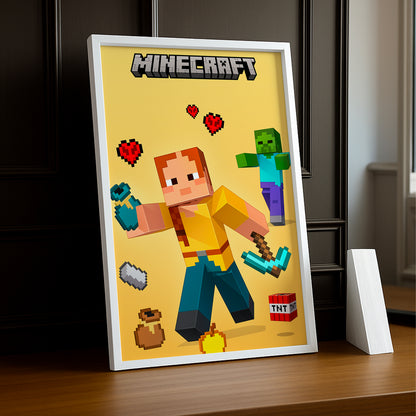 Cadre photo Minecraft - Bundles of Bravery