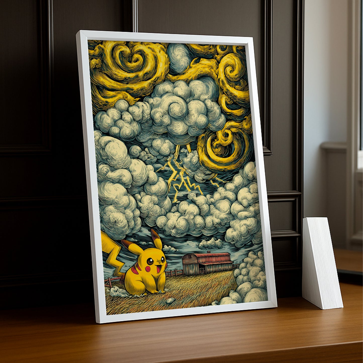 Cadre Photo Pokémon - Pikachu Champs