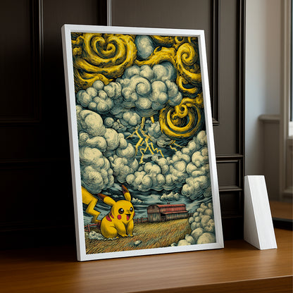 Cadre Photo Pokémon - Pikachu Champs