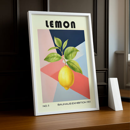 Cadre photo Bauhaus Lemon