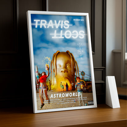 Cadre photo Travis Scott Astroworld