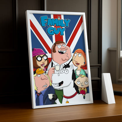 Cadre Photo Family Guy - England