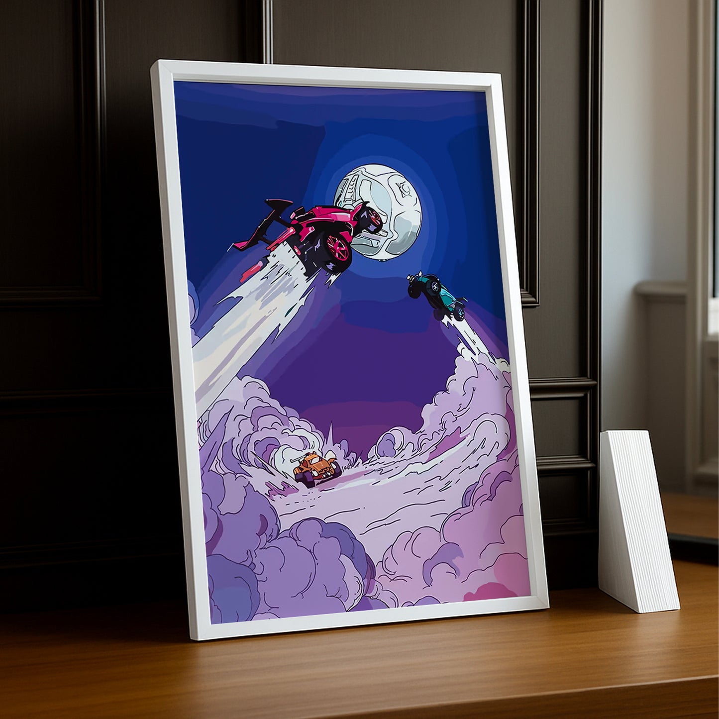 Cadre Photo Rocket League - Lune