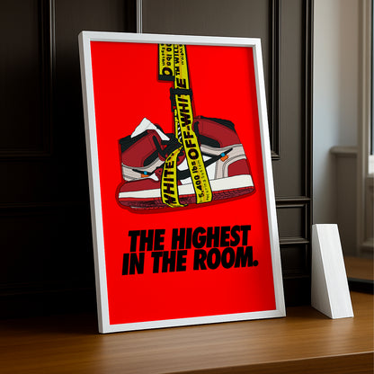 Cadre photo Off-White Highest in the room