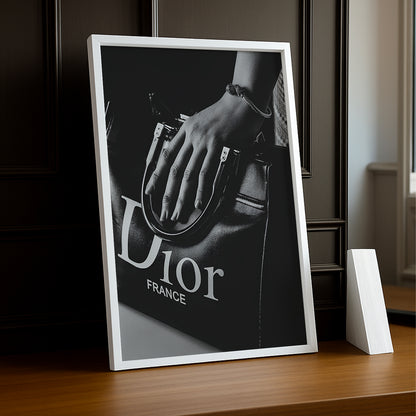 Cadre photo Dior sac