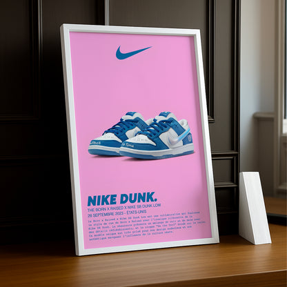 Der Born x Raised x Nike SB Dunk Low Fotorahmen 