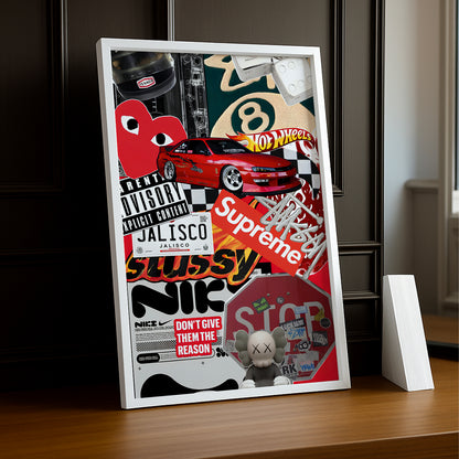 Poster Stüssy - Logo