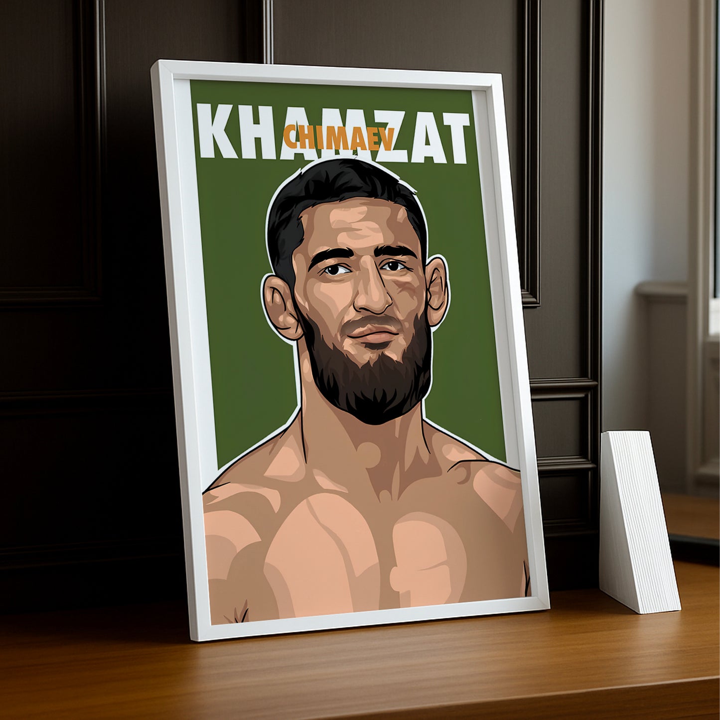 Poster UFC - Khamzat Chimaev Illustration