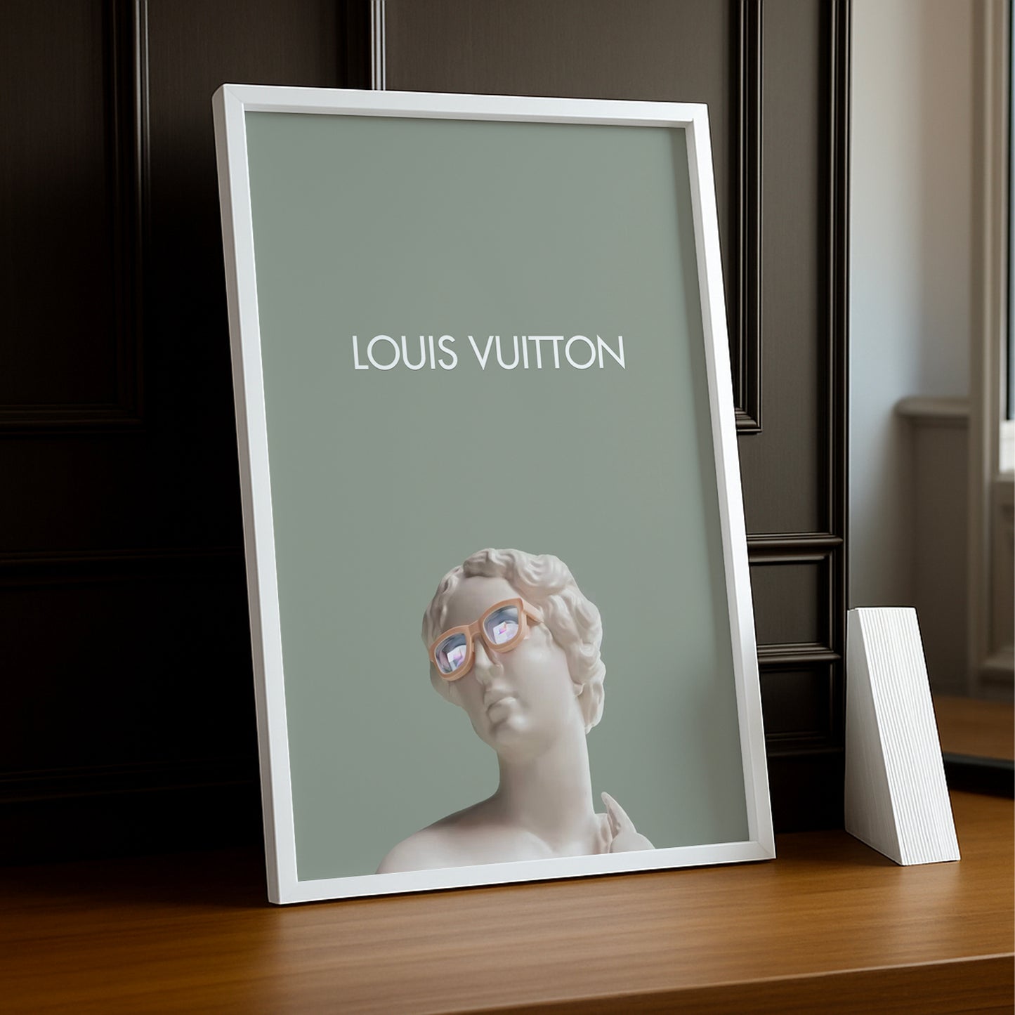 Cadre photo Louis Vuitton - Statue Glasses
