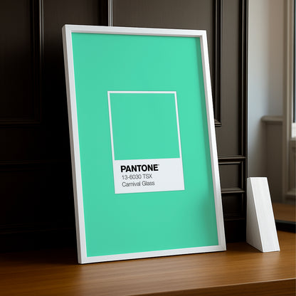 Cadre Photo Pantone Étiquette - Carnival Glass