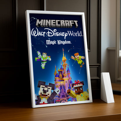 Cadre photo Minecraft - Walt Disney