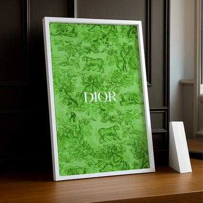 Cadre photo Dior Green Dessin