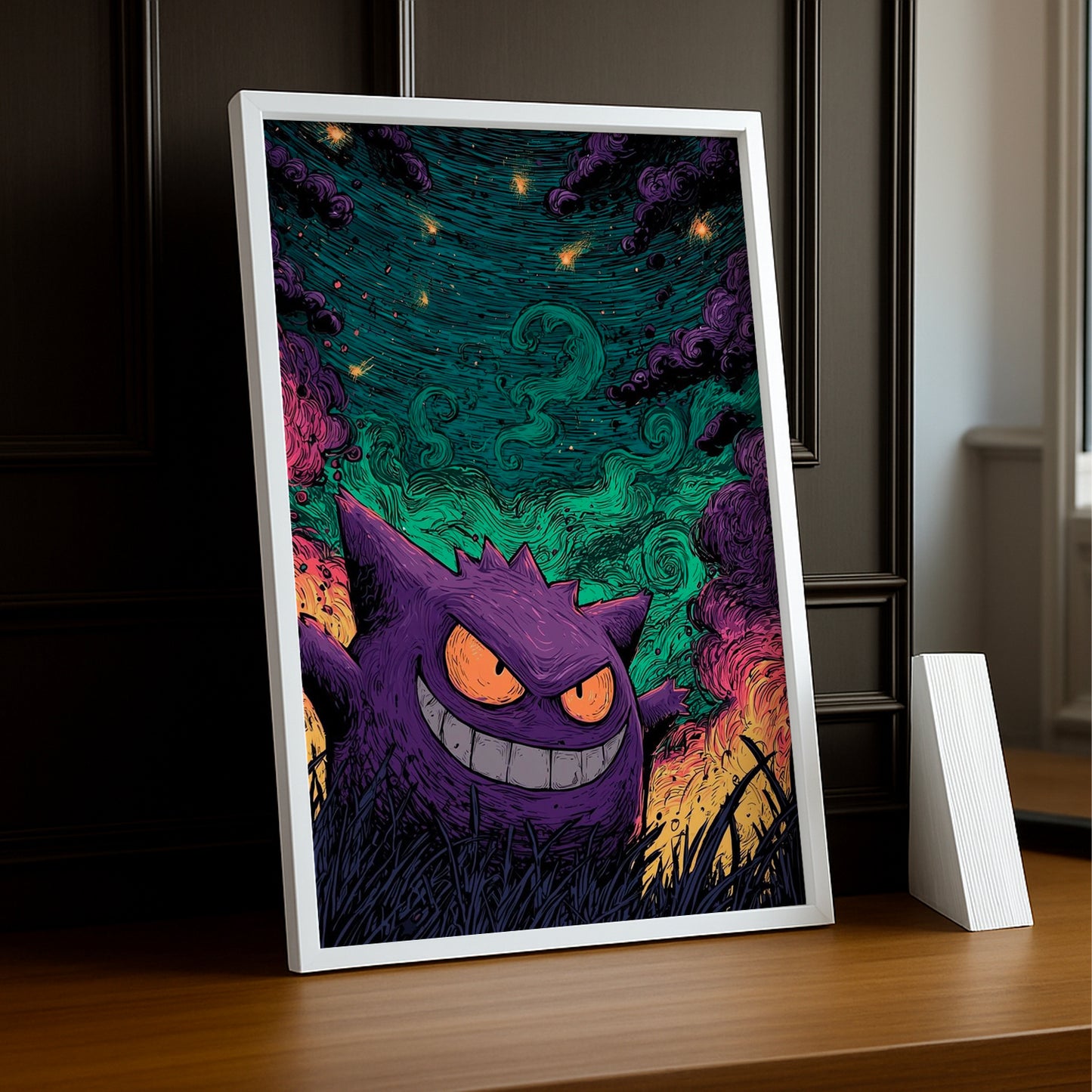 Cadre Photo Pokémon - Dark Gengar