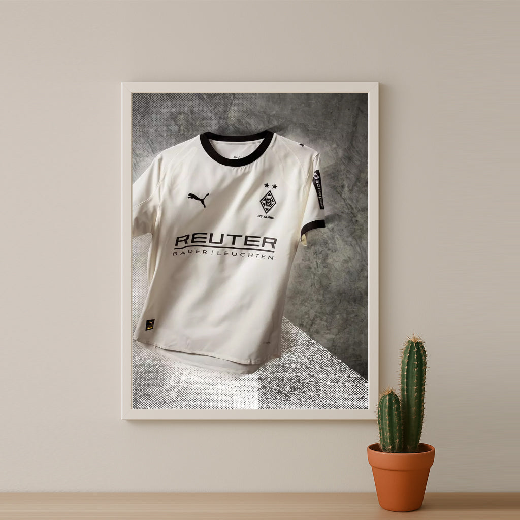 Poster Maillot Football - Monchengladbach Kit 25-26