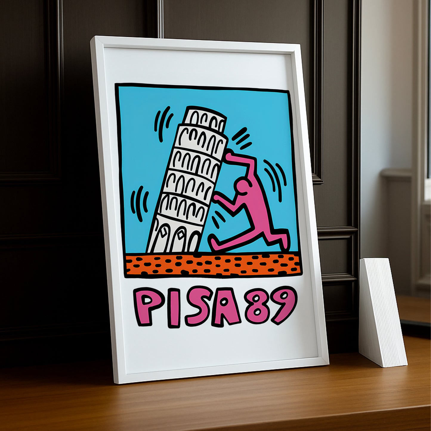 Cadre photo Keith Haring