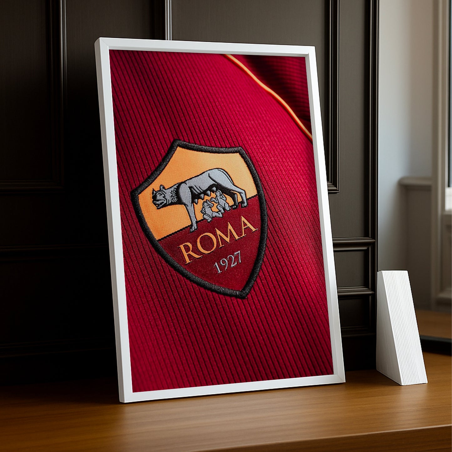 Poster Maillot Football - AS Roma Kit 25-26
