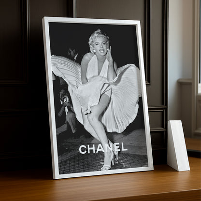 Poster Photo Chanel - Monroe