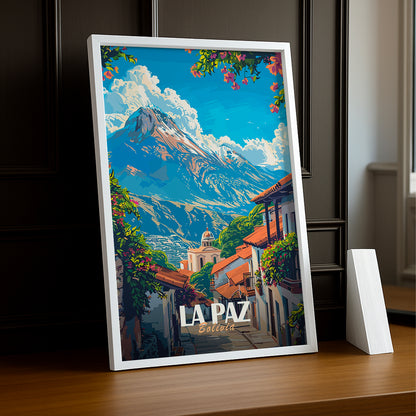 Cadre photo La Paz Bolivia