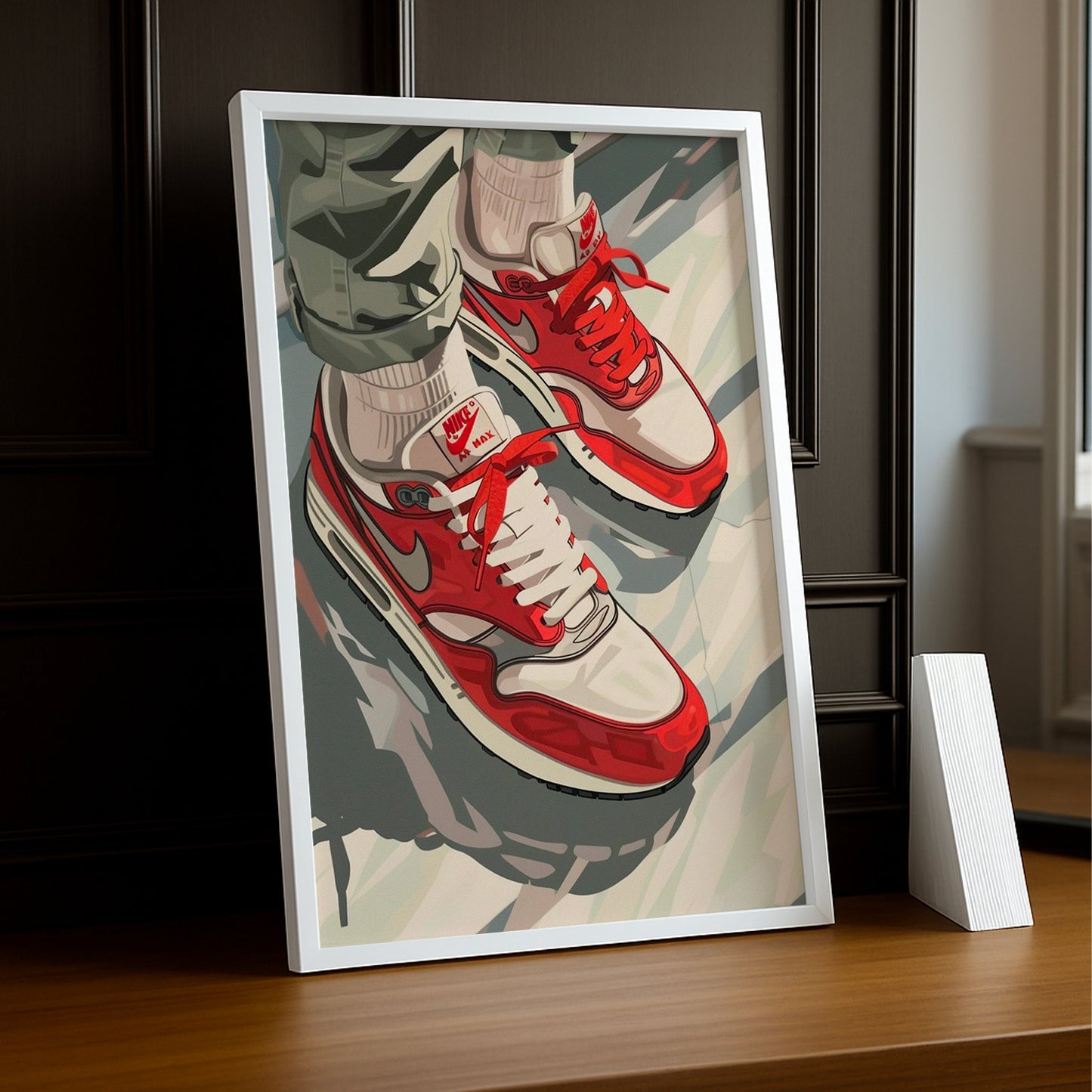 Cadre Photo Nike - Air Max Rouge