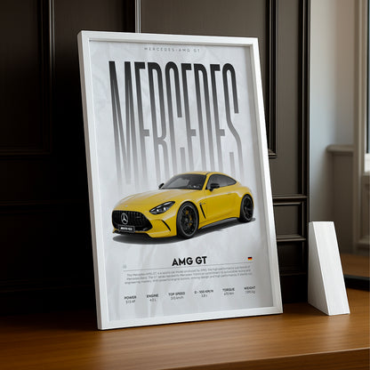 Cadre photo Mercedes AMG GT