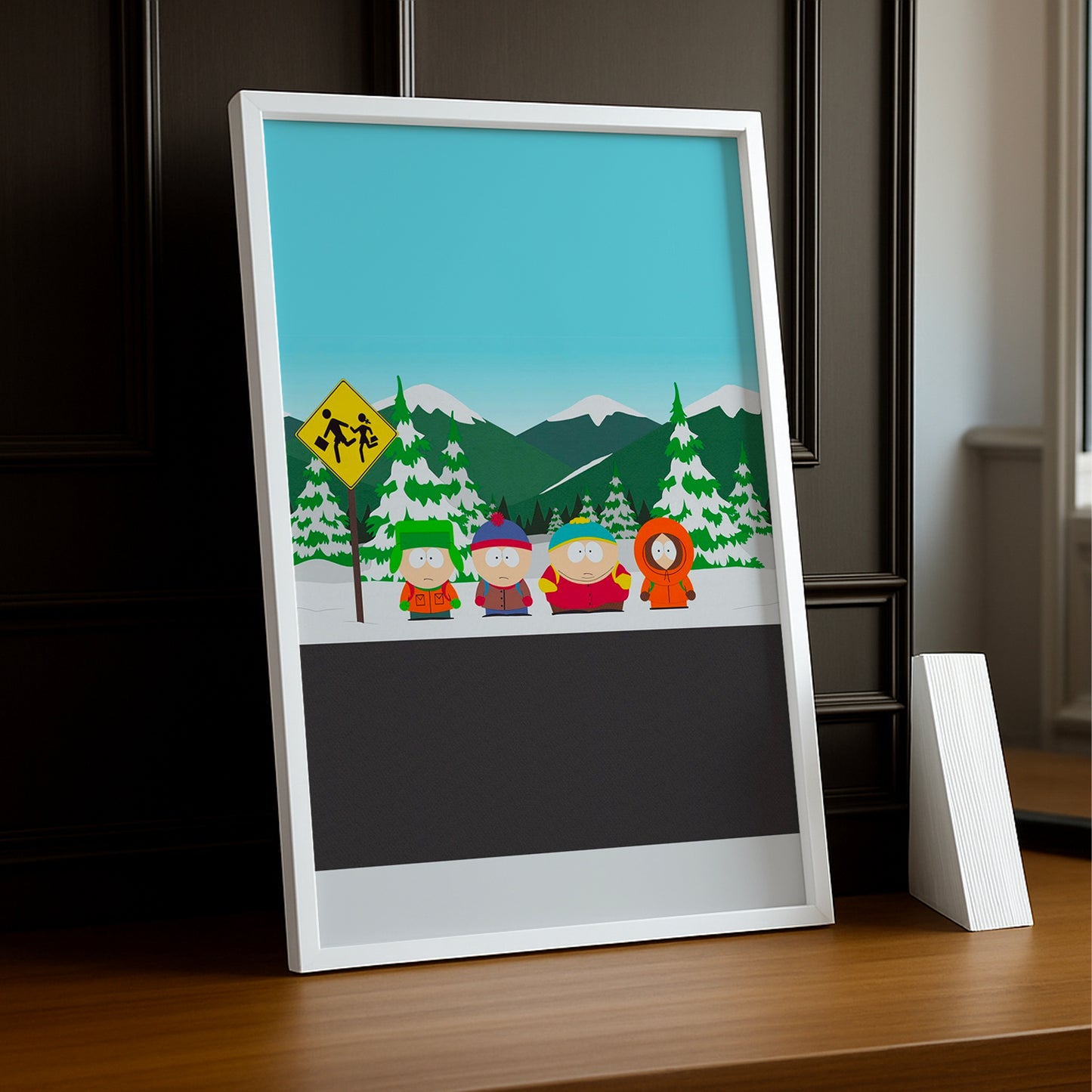 Cadre Photo South Park - Arrêt de bus