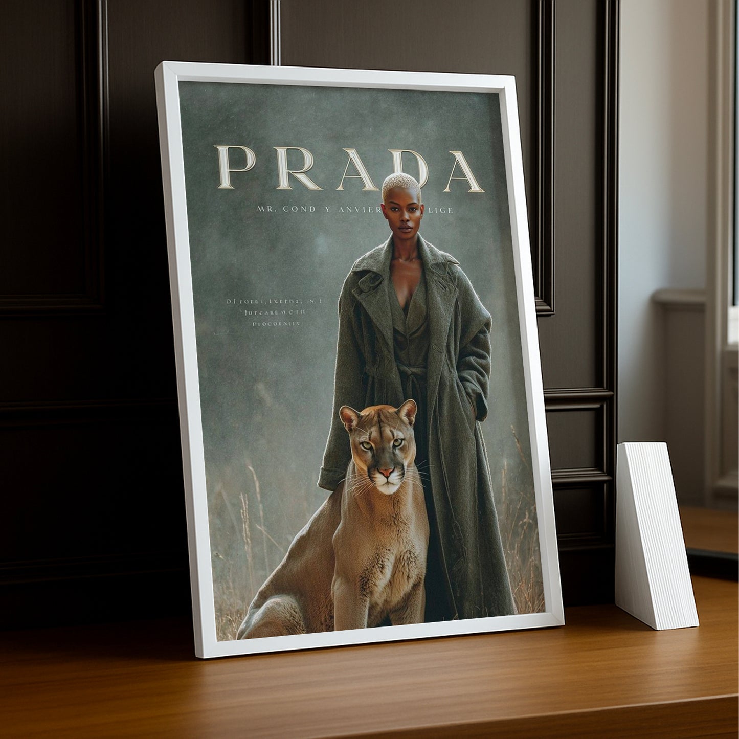 Cadre Photo Prada - Une de Magazine